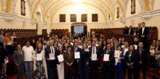 Lilia Cedillo reconoce compromiso de directivos y secretarios BUAP