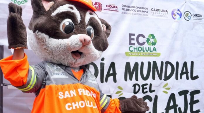 San Pedro Cholula promueve cuidado del medio ambiente con reciclaje