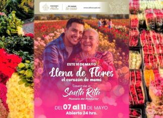 Atlixco invita a llenar de flores el corazón de mamá