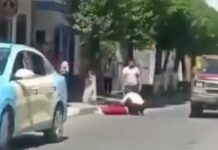 Homicidio en centro de Huauchinango moviliza a autoridades