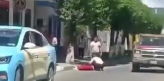 Homicidio en centro de Huauchinango moviliza a autoridades