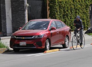 Han infraccionado a 30 conductores por invadir ciclovías en Puebla