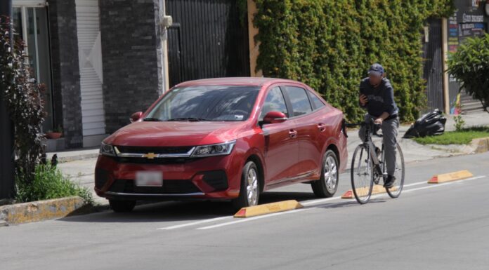 Han infraccionado a 30 conductores por invadir ciclovías en Puebla