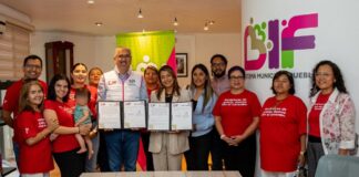 DIF Puebla Capital firma convenio con Asociación Civil Kunn para asistencia social