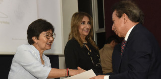 Lilia Cedillo reconoce a académicos por el Día del Contador Público