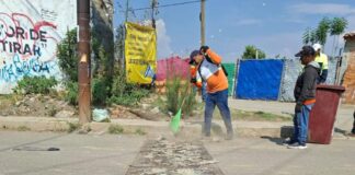 Refuerzan limpieza en juntas auxiliares de San Pedro Cholula