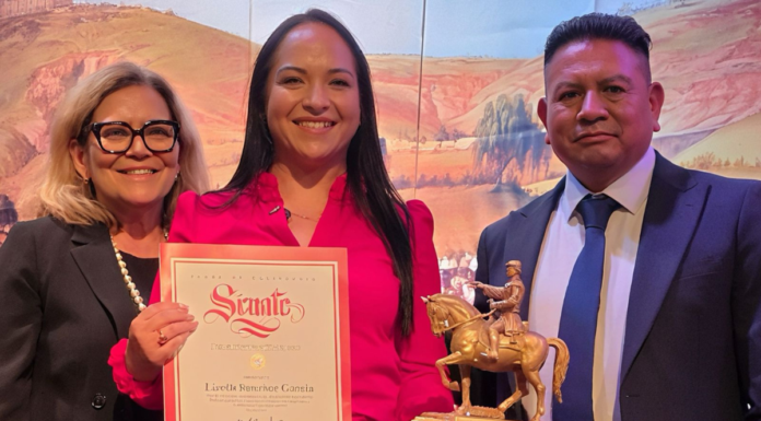 Reconocen a Liz Sánchez con el Zaragoza Awards 2026