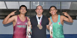 Estudiantes BUAP obtienen platas en Campeonato Nacional de Luchas