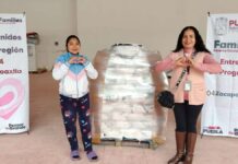 SEDIF brinda apoyos alimentarios a familias en microrregiones