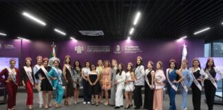 En Congreso, presentan proyectos sobre problemáticas sociales de Miss Puebla