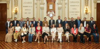 Representantes de ONU México recorren el Centro Histórico de Puebla