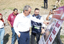 Pepe Chedraui supervisa desazolve en vaso regulador Puente Negro