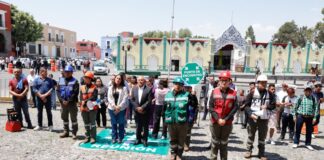 Puebla participa en Primer Simulacro Nacional 2026