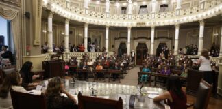 Continúa rehabilitación en antigua sede del Congreso