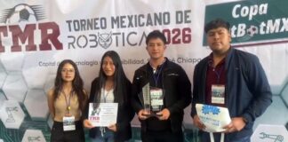 BUAP obtiene segundo lugar en Torneo Mexicano de Robótica