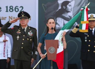 Sheinbaum no permitirá intervención extranjera en política nacional