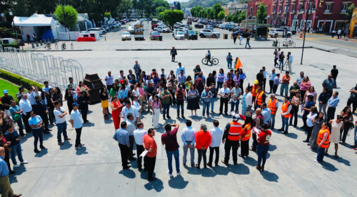 San Pedro Cholula se suma al Primer Simulacro Nacional 2026