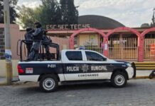 Por amenazas, evacúan a alumnos de secundaria en Coronango