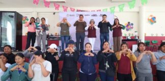 DIF San Pedro Cholula entrega equipo a desayunador escolar en Tepontla