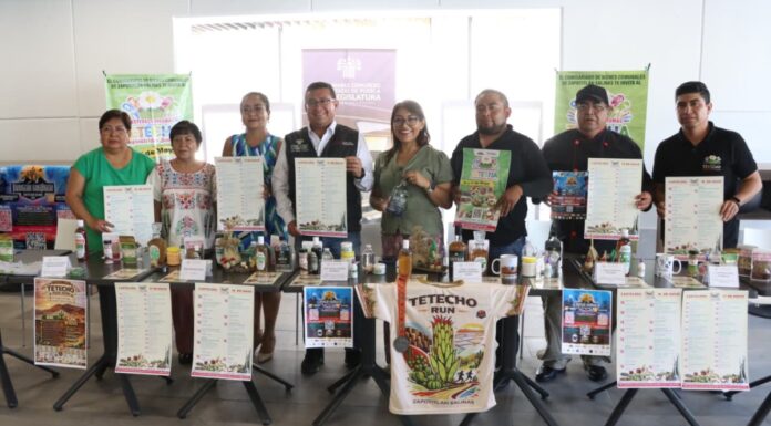 Presentan en el Congreso de Puebla el Festival de la Tetecha 2026