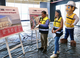 Universidad del Deporte en Puebla registra avance del 93%