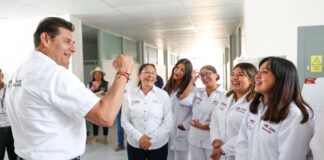 Armenta destaca que USEP acerca educación médica a juventudes en Tepexi