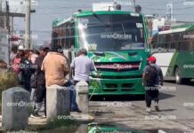 Pasajero de Ruta S5 fallece por presunto paro cardiaco en Avenida Nacional