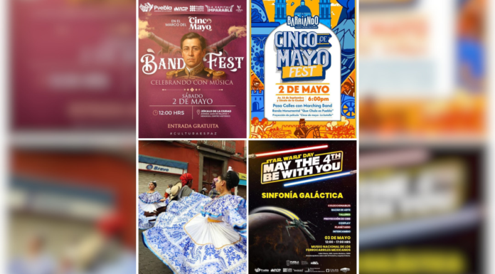 Puebla celebra el 5 de Mayo con agenda cultural y familiar