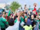 Miles disfrutan verbena mundialista afuera del Estadio Cuauhtémoc
