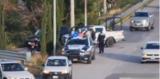 Atropellan a dos oficiales en la autopista Puebla-Orizaba