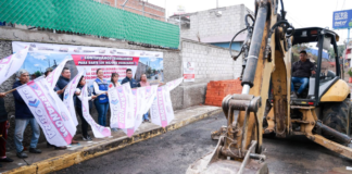 Lupita Cuautle arranca rehabilitación en calle Francisco Villa