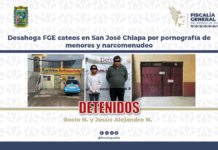 Detienen a dos por narcomenudeo y pornografía infantil en San José Chiapa