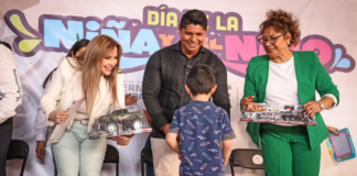 Cuautlancingo celebra a la niñez con entrega de 20 mil juguetes