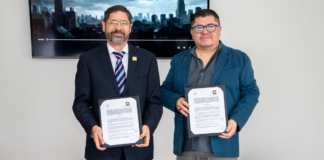 IBERO Puebla firma convenio de colaboración con Aragón Concept Art