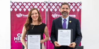 IBERO Puebla y Gerencia del Centro Histórico firman convenio