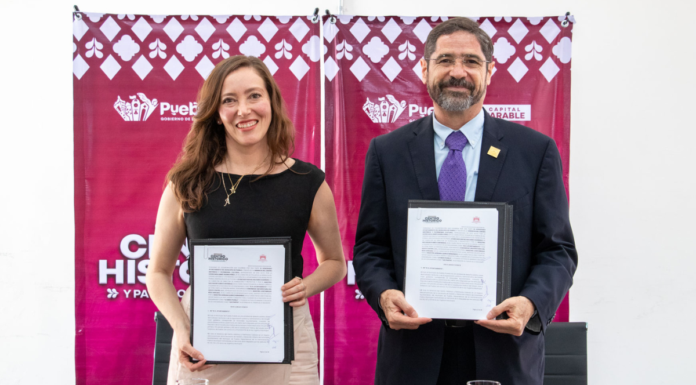 IBERO Puebla y Gerencia del Centro Histórico firman convenio