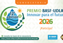 Lanzan convocatoria para el Premio BASF–UDLAP 2026