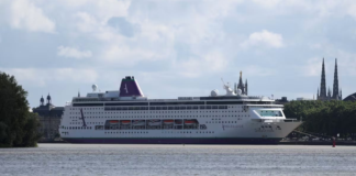 Confinan a mil 700 personas en crucero de Francia por brote gastrointestinal
