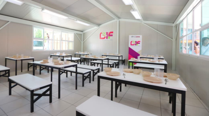Ayuntamiento de Puebla equipa nuevos desayunadores escolares