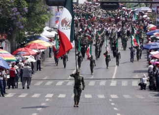 Así se vivió el desfile conmemorativo del 5 de Mayo en Puebla