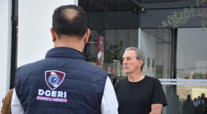Pepe Chedraui participa en evacuación por alerta sísmica en DGERI