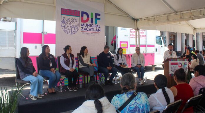 Zacatlán, primer municipio de jornada contra el cáncer de mama