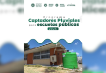 Texmelucan lanza programa de captadores pluviales para escuelas