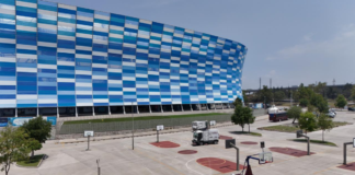 Gobierno de Puebla rehabilita entorno del Estadio Cuauhtémoc
