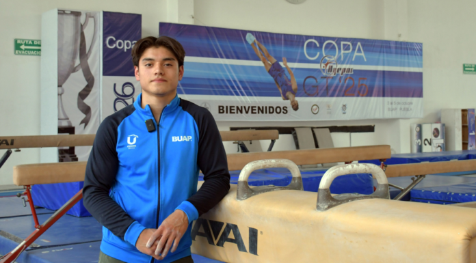 Gimnasta BUAP representará a México en el Panamericano Juvenil 2026