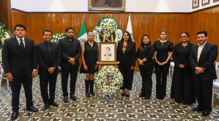 San Pedro Cholula rinde homenaje a exedil Ramón Blanca García