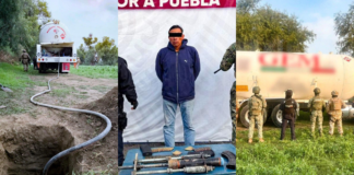 Cae presunto huachicolero durante operativo en Huejotzingo