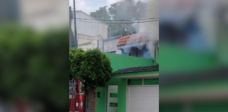 Muere adulto mayor tras incendio en vivienda de Texmelucan