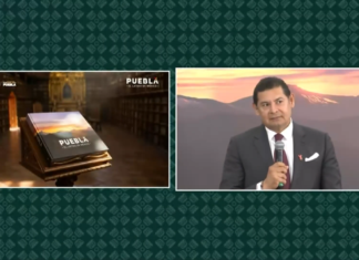 Alejandro Armenta presenta el libro “Puebla, el latido de México”
