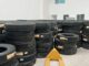 Recuperan vehículos de carga y 296 llantas robadas en Puebla